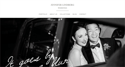 Desktop Screenshot of jenniferlindbergweddings.com